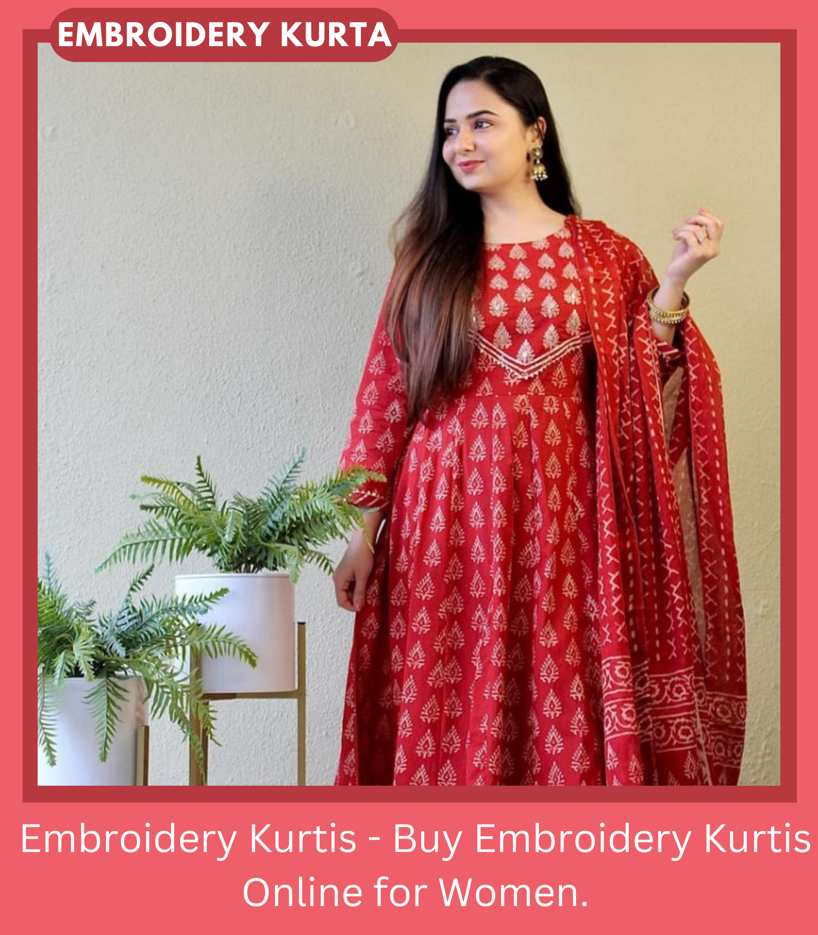 Buy Embroidery Kurti Online for Women at Best Prices