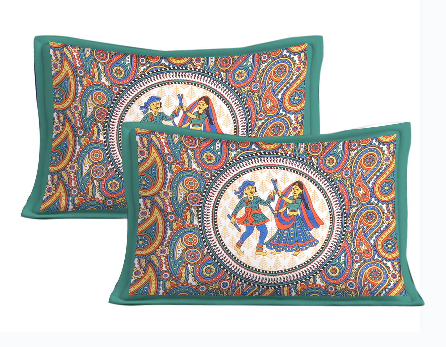Trendy Bedsheet 100% Cotton Queen Size Bedsheet With 2 Pillow Cover Set