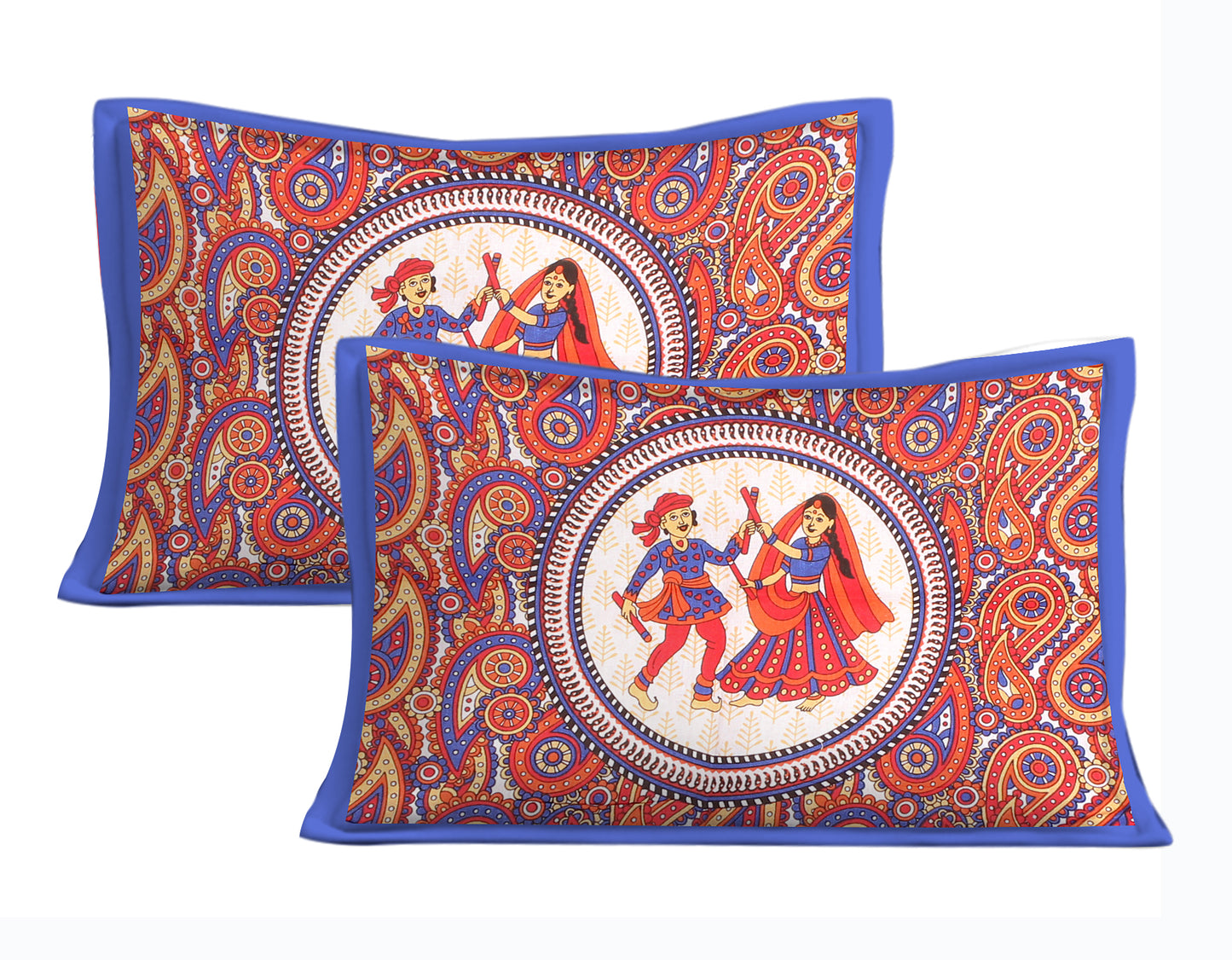 Trendy Bedsheet 100% Cotton Queen Size Bedsheet With 2 Pillow Cover Set
