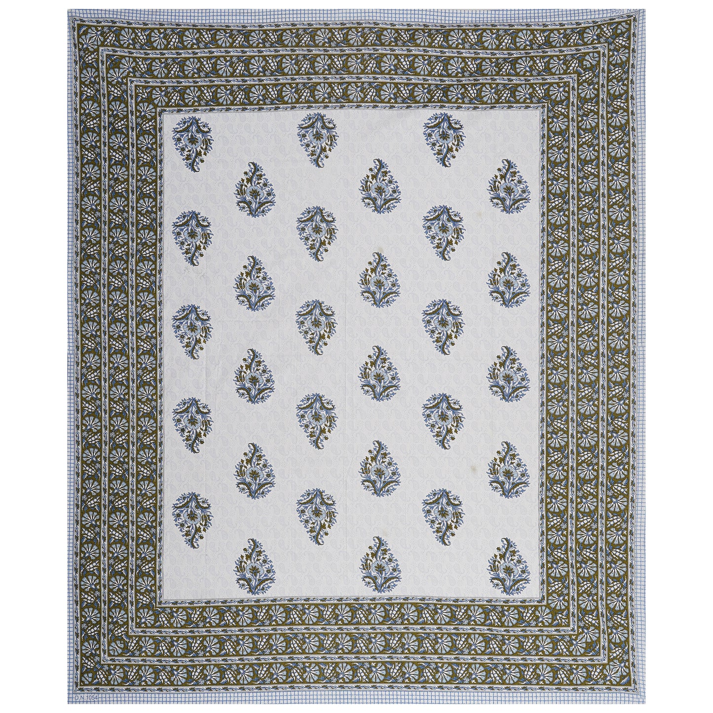 100% Cotton King Size Bedsheet with 2 Pillow Cover