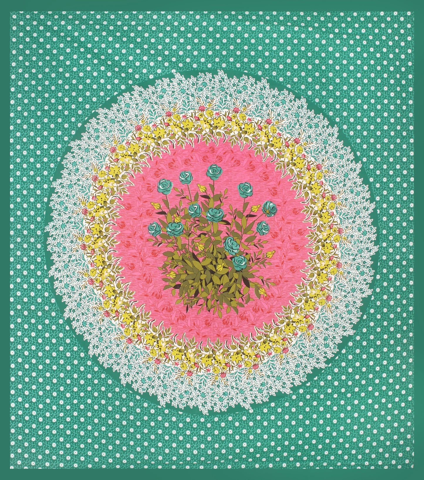 Trendy Bedsheet 100% Cotton Queen Size Bedsheet With 2 Pillow Cover Set