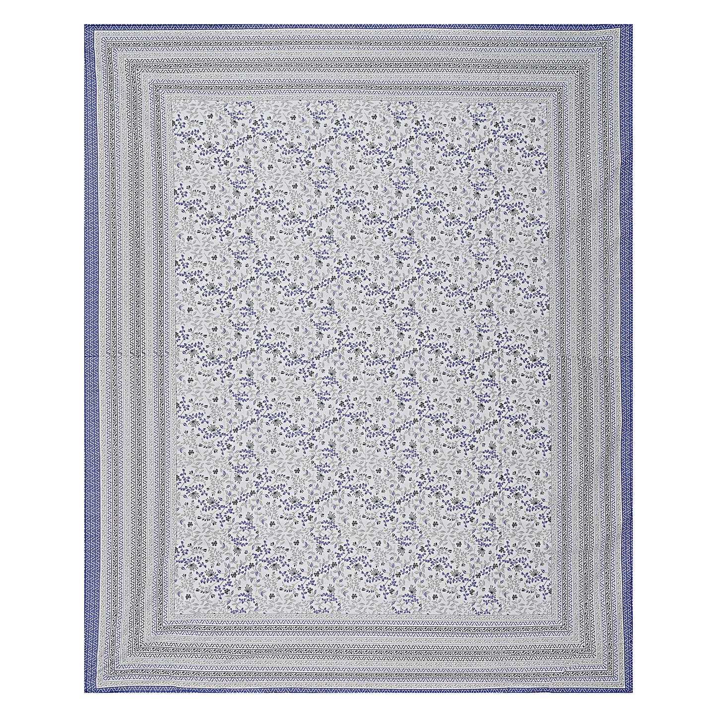 100% Cotton King Size Bedsheet with 2 Pillow Cover