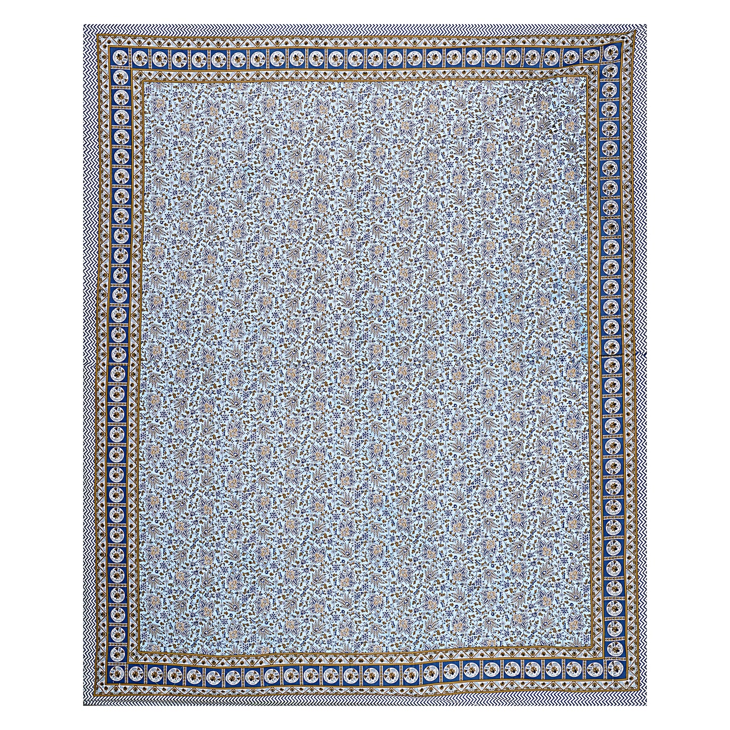 100% Cotton King Size Bedsheet with 2 Pillow Cover