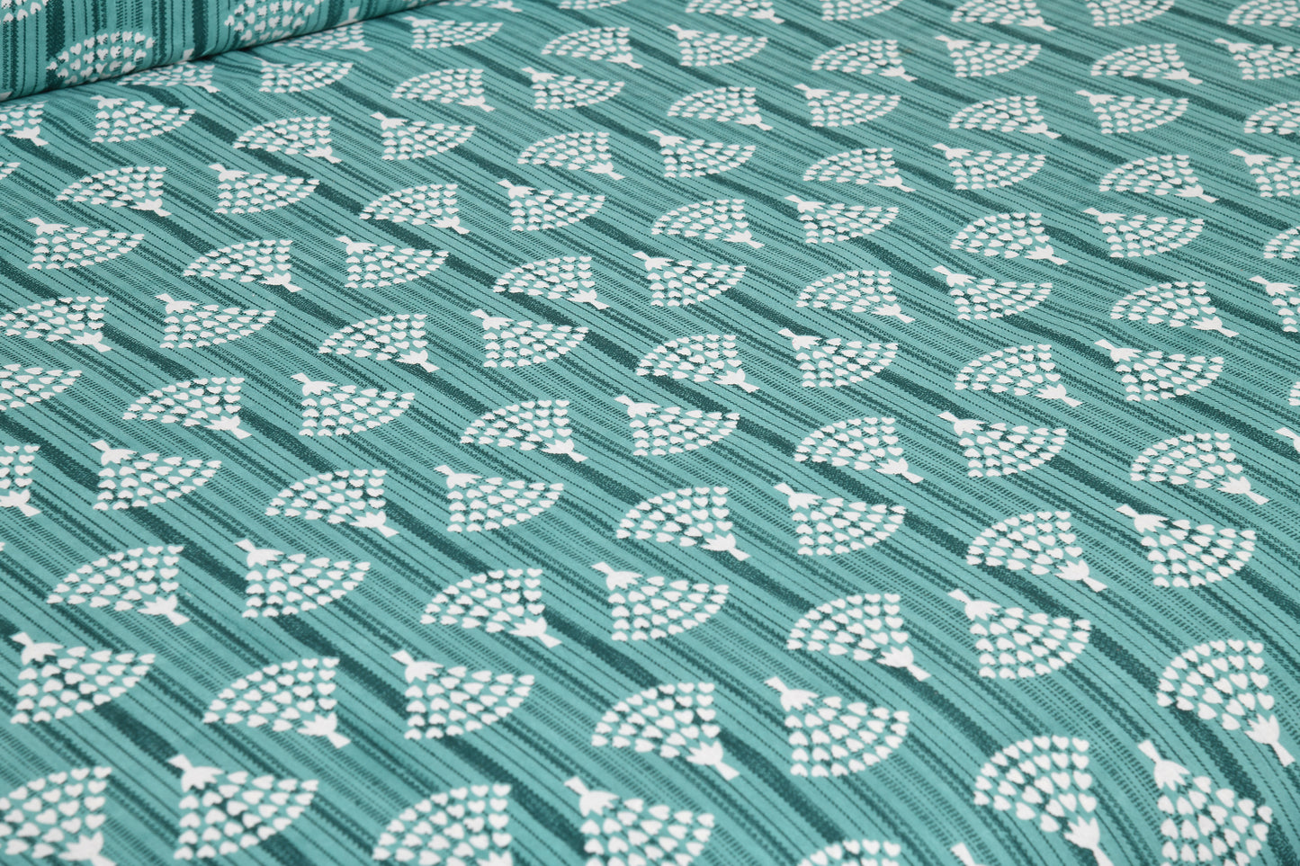 100% Cotton King Size Bedsheet with 2 Pillow Cover