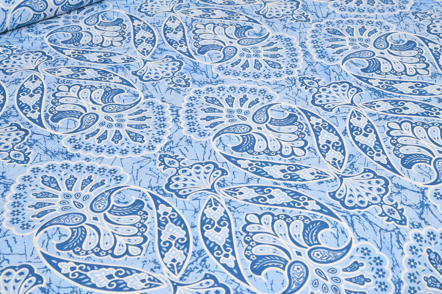 100% Cotton King Size Bedsheet with 2 Pillow Cover