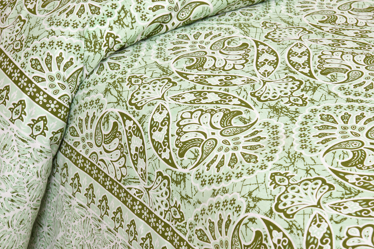 100% Cotton King Size Bedsheet with 2 Pillow Cover