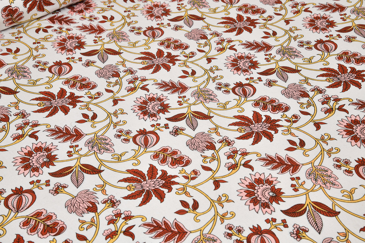 100% Cotton King Size Bedsheet with 2 Pillow Cover