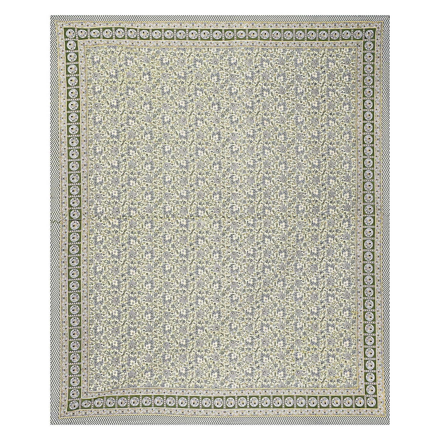 100% Cotton King Size Bedsheet with 2 Pillow Cover