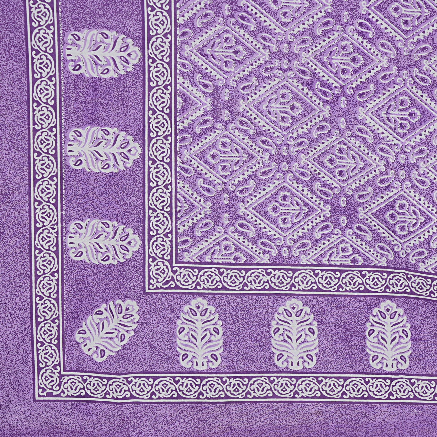 100% Cotton King Size Bedsheet with 2 Pillow Cover