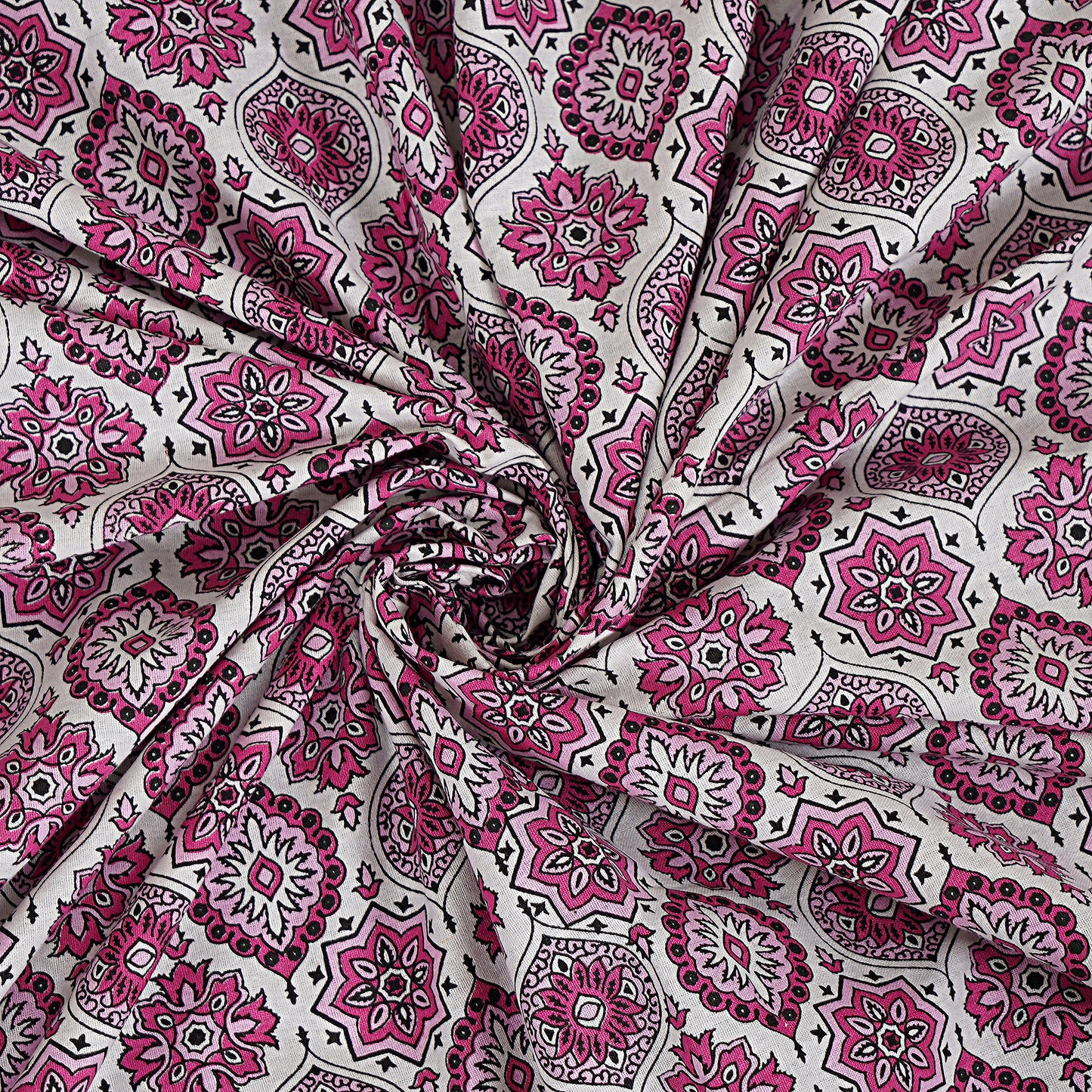 100% Cotton King Size Bedsheet with 2 Pillow Cover