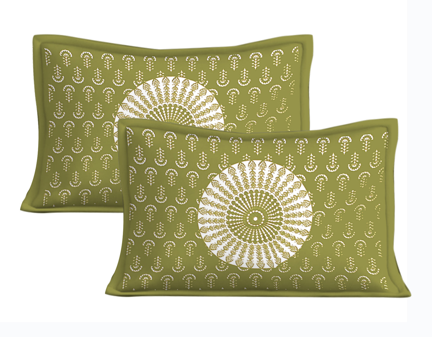 Trendy Bedsheet 100% Cotton Bedsheet 280-TC Cotton Queen Size Bedsheet With 2 Pillow Cover www.jaipurtohome.com