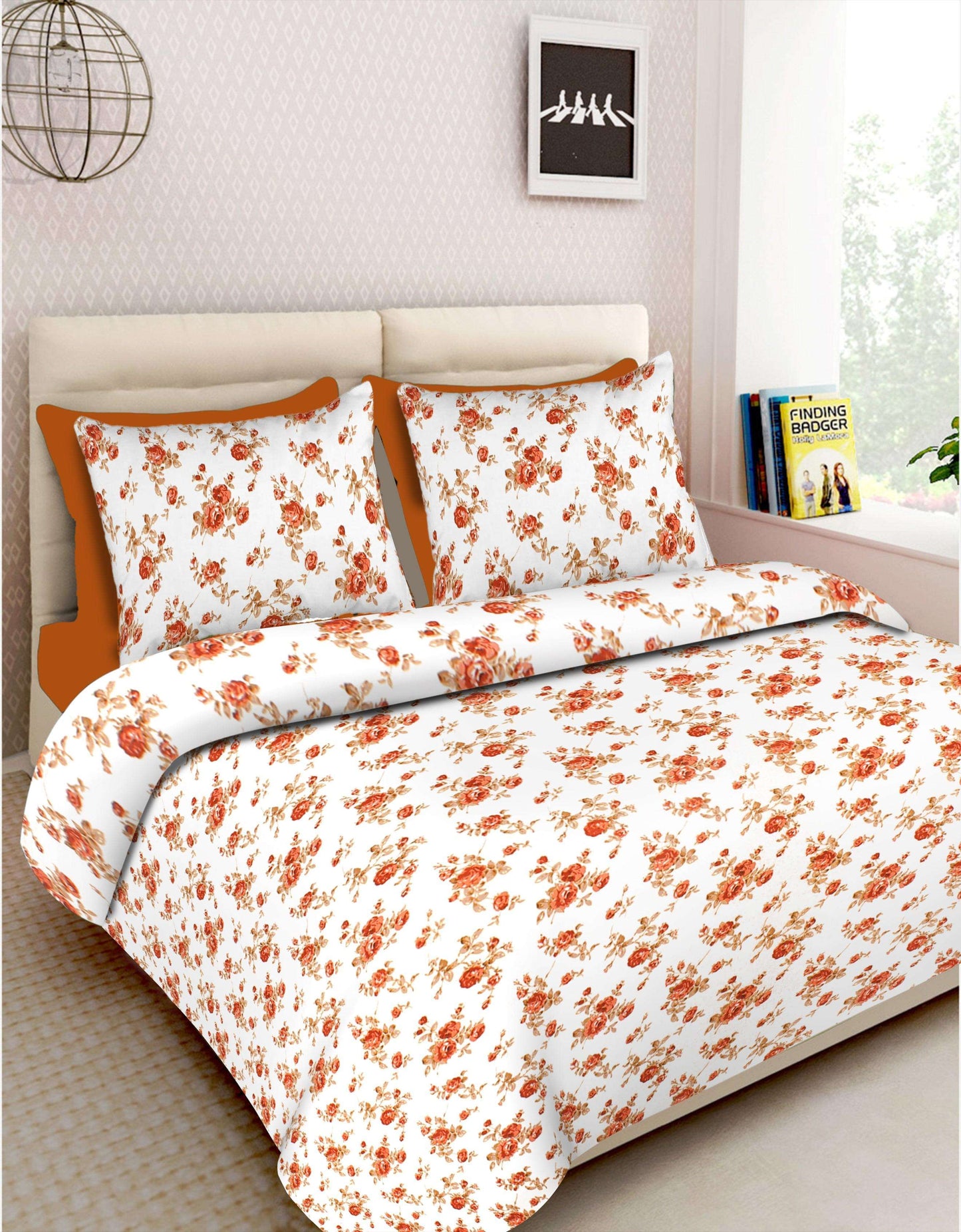 100% Cotton 100*108 Inch king Size Bedsheet Combo Pack www.jaipurtohome.com