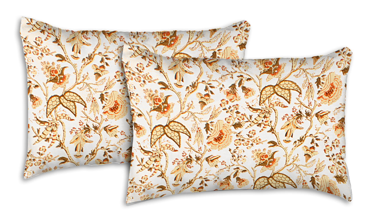 Jaipuri Bedsheet 100% Cotton Rajasthani Traditional Super King Size Bedsheet with 2 Pillow Cover 100*108 www,JaipurToHome.com