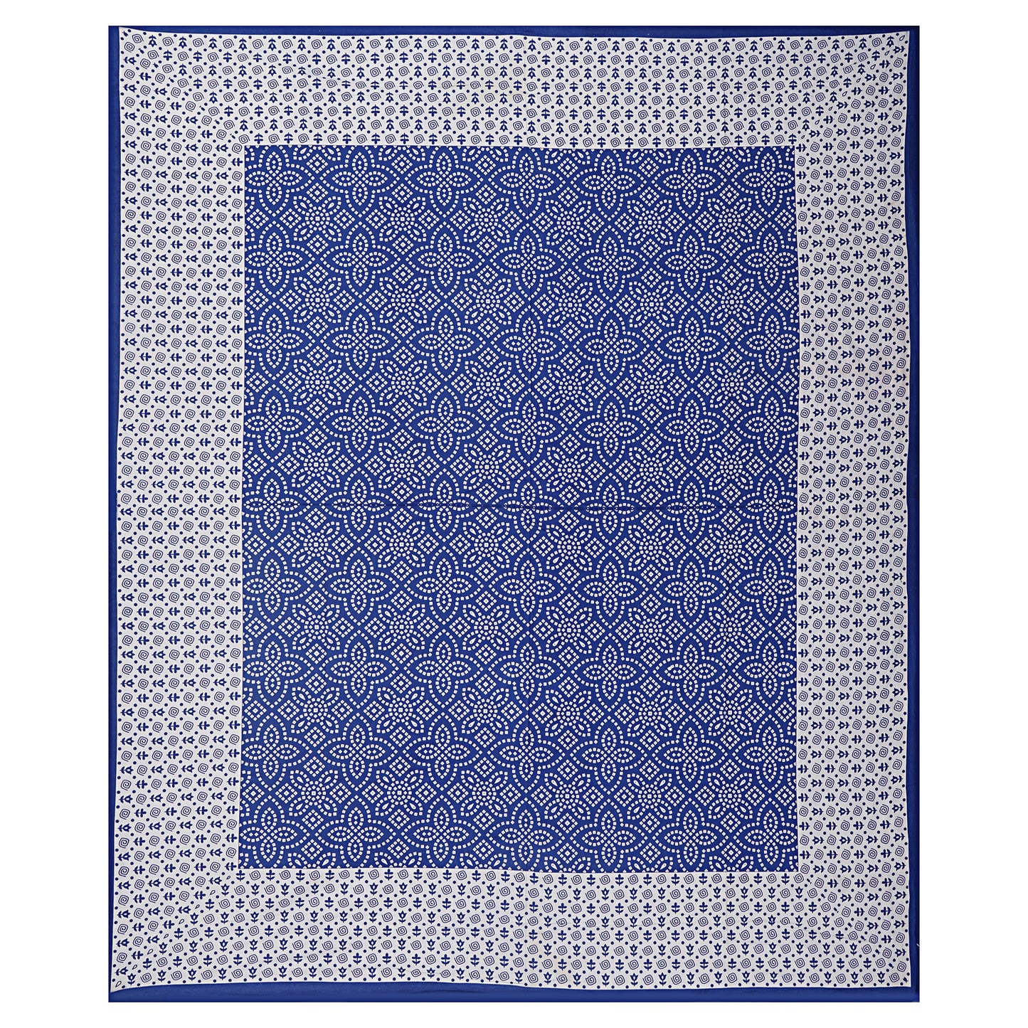 100% Cotton King Size Bedsheet with 2 Pillow Cover