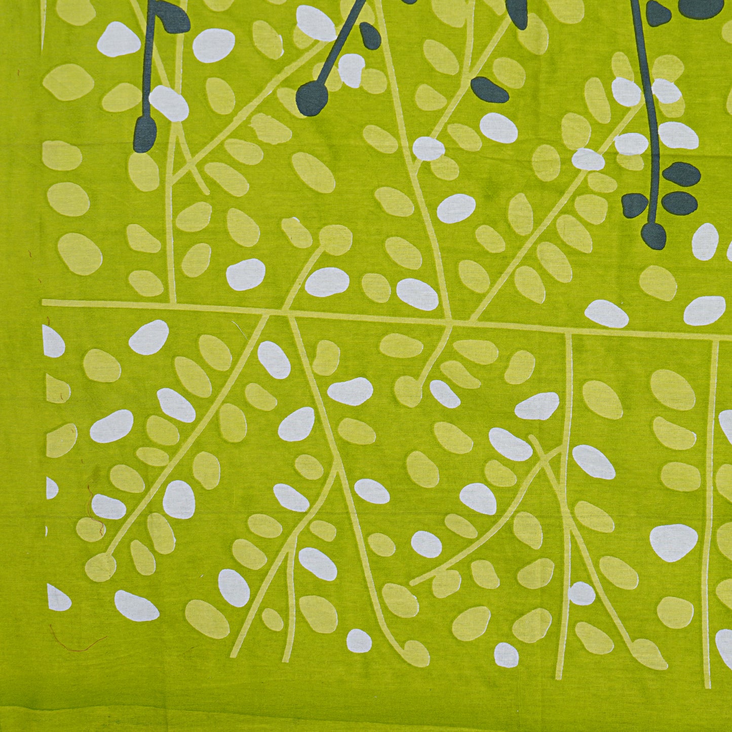 Jaipuri 100% Cotton Double Size Bedsheet with 2 Pillow Covers ( Green , 280 TC ) JAIPUR PRINTS