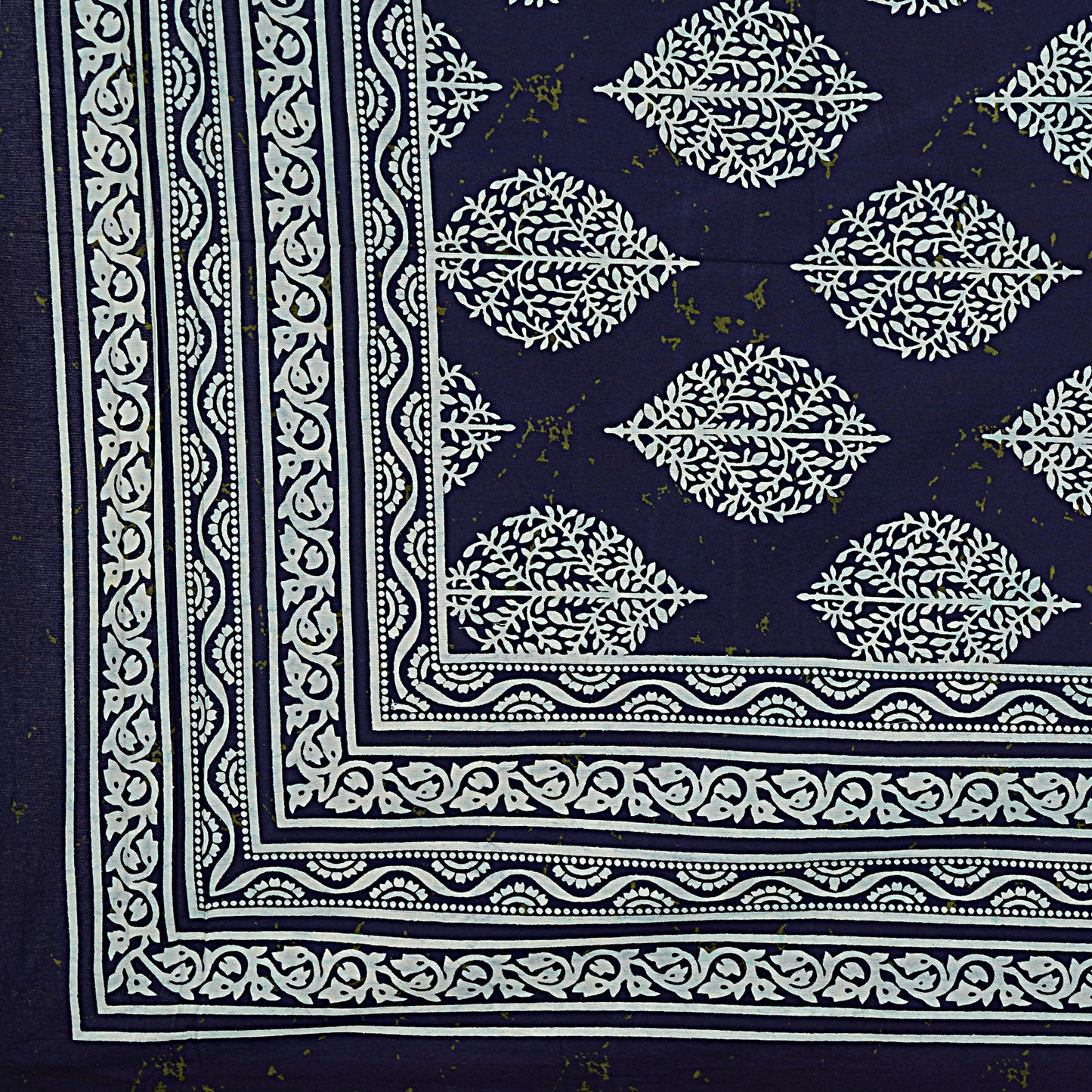 100% Cotton King Size Bedsheet with 2 Pillow Cover