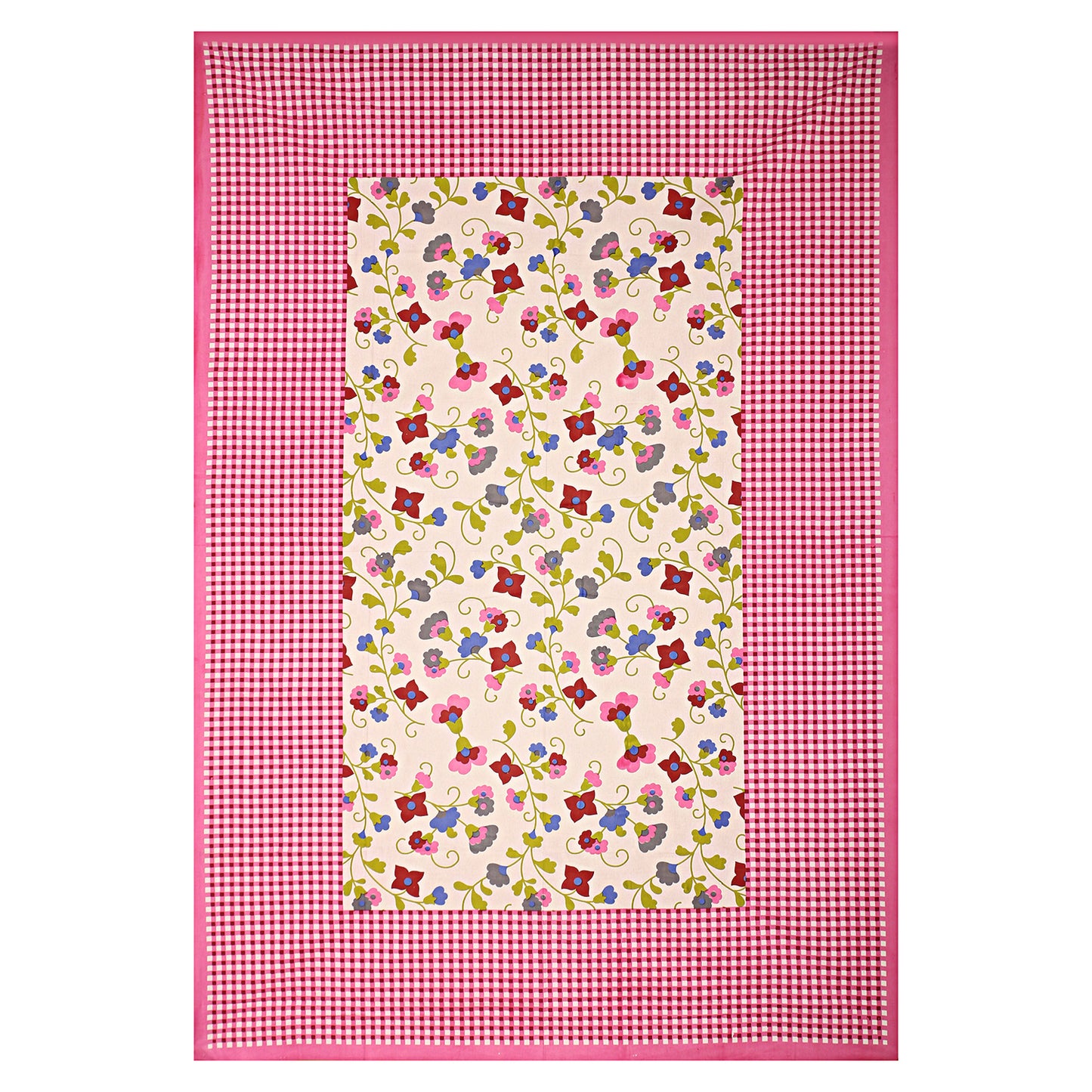 Jaipuri 100% Cotton Single Bedsheet