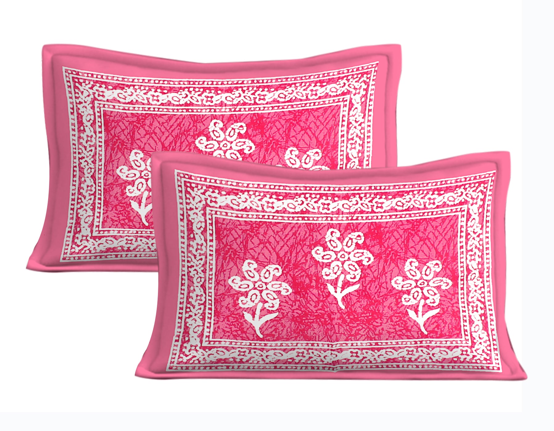 Rajasthani Trendy Bedsheet 100% Cotton Bedsheet 280-TC Cotton Queen Size Bedsheet With 2 Pillow Cover www.jaipurtohome.com