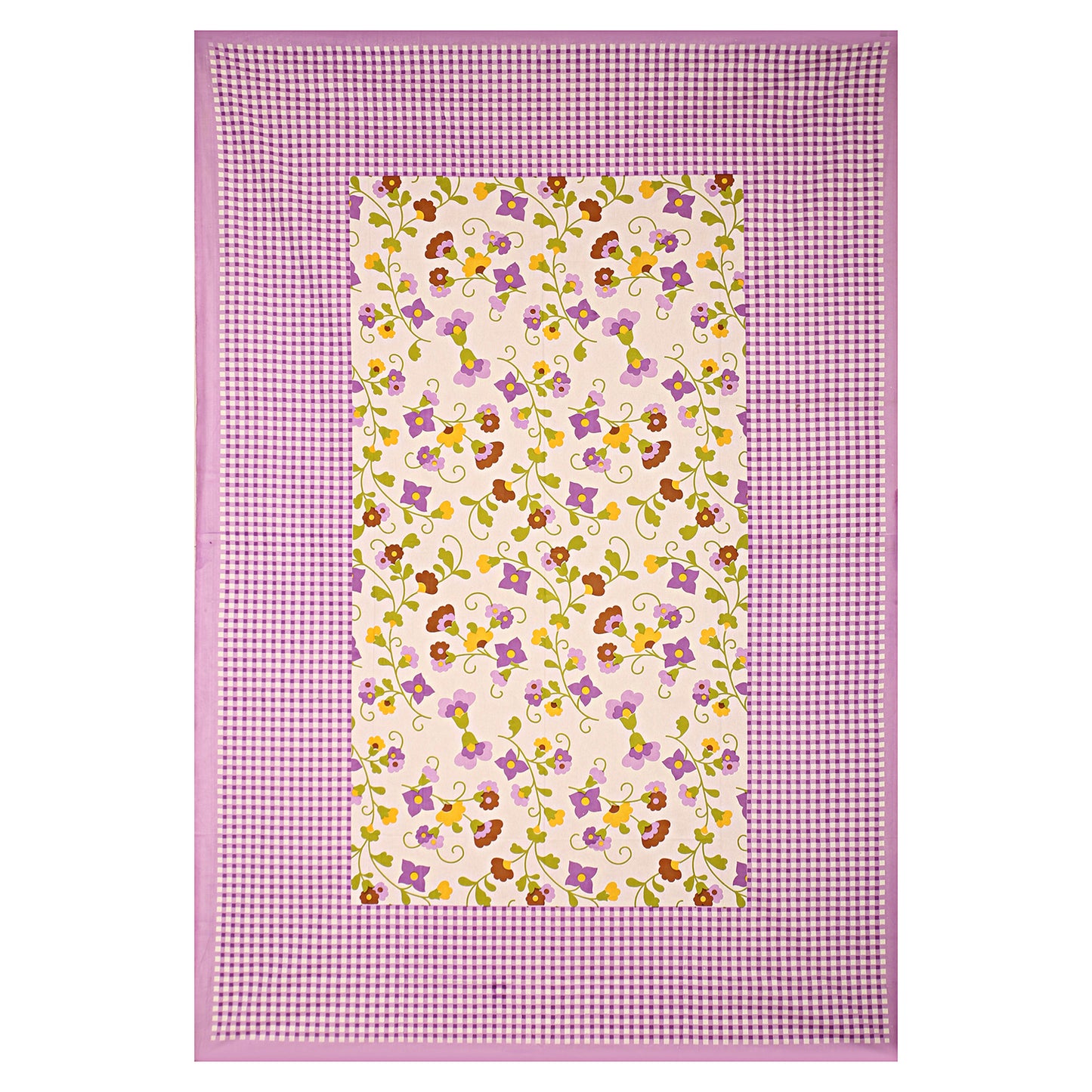 Jaipuri 100% Cotton Single Bedsheet