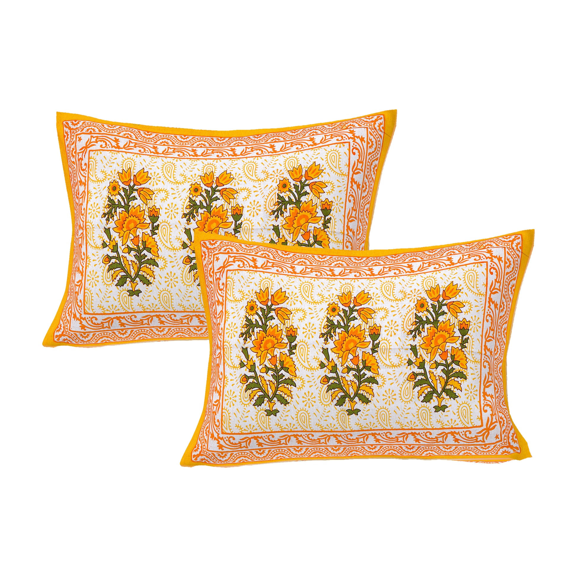 Jaipuri 100% Cotton Double Size Bedsheet ( 280 TC ) JAIPUR PRINTS