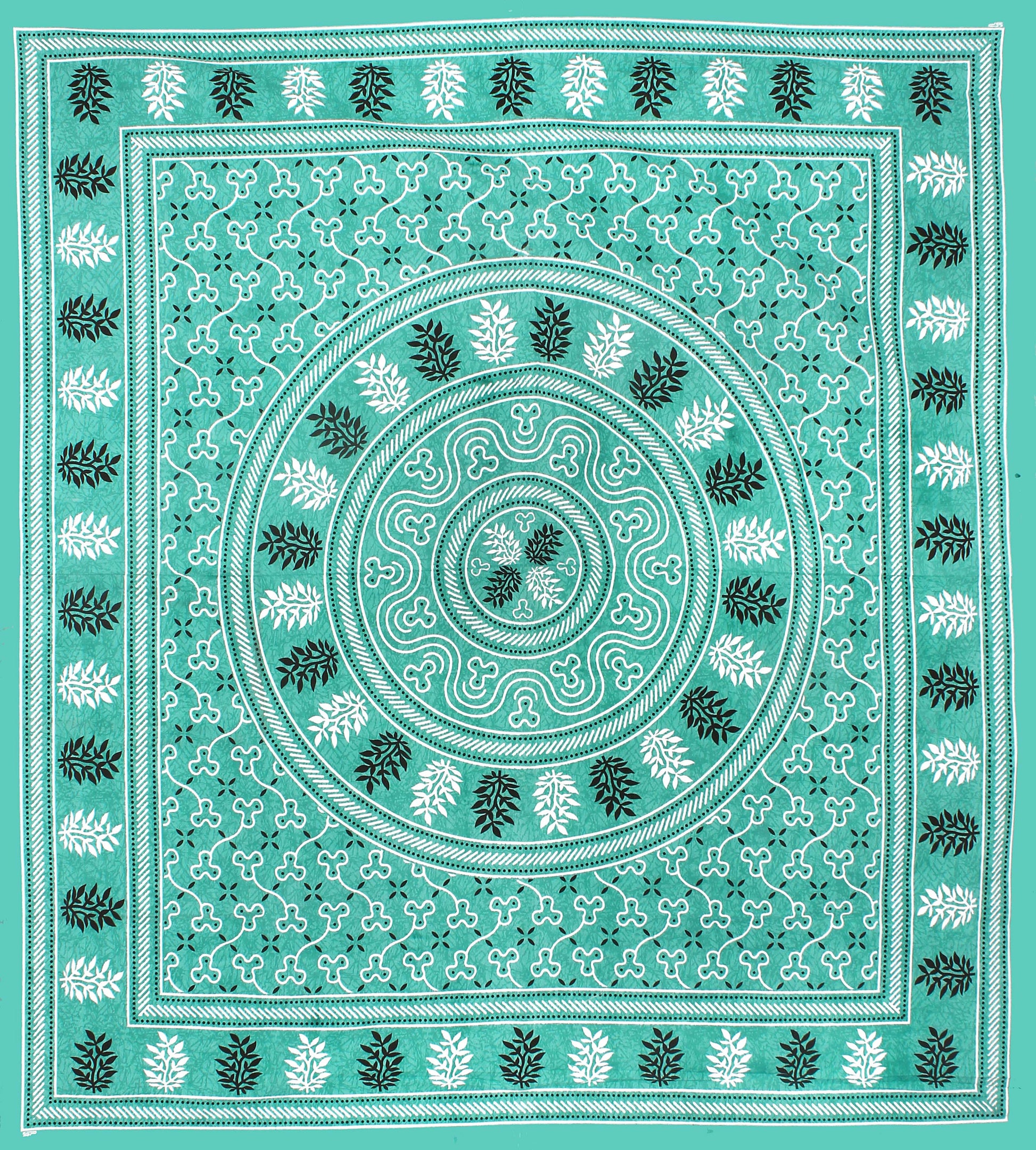 Trendy Bedsheet 100%  Cotton Queen Size Bedsheet With 2 Pillow Cover www.jaipurtohome.com