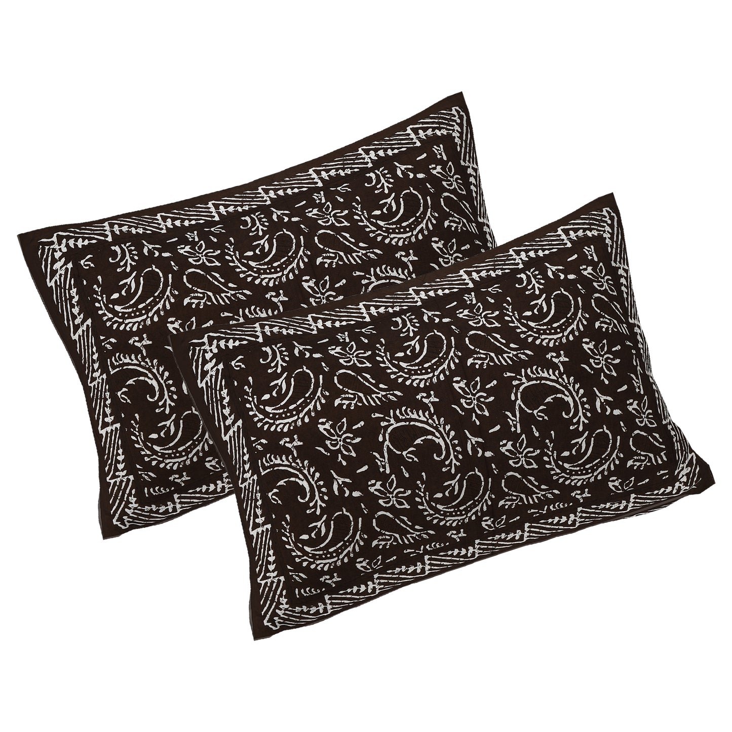 100% Cotton King Size Bedsheet with 2 Pillow Cover