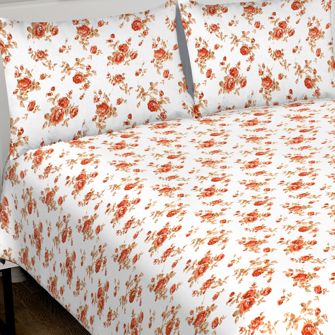 Jaipuri Bedsheet 100% Cotton Rajasthani Traditional Super King Size Bedsheet with 2 Pillow Cover 100*108 www,JaipurToHome.com