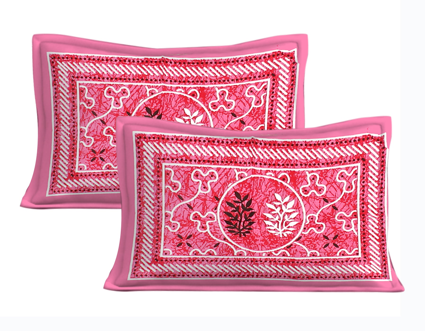 Trendy Bedsheet 100%  Cotton Queen Size Bedsheet With 2 Pillow Cover www.jaipurtohome.com