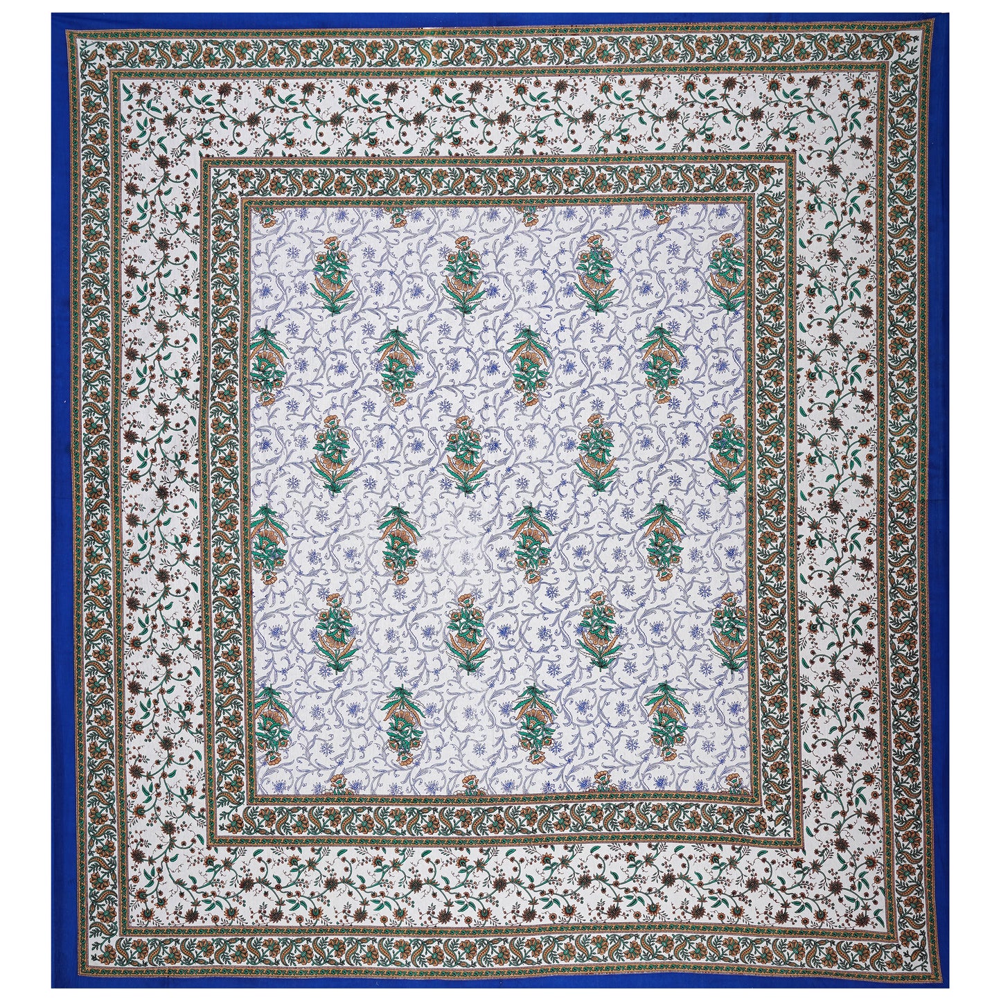Jaipuri 100% Cotton Double Size Bedsheet ( 280 TC ) www.jaipurtohome.com