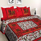 Jaipuri 100 % Cotton Double Size Bedsheet  ( 280 TC ) JAIPUR PRINTS