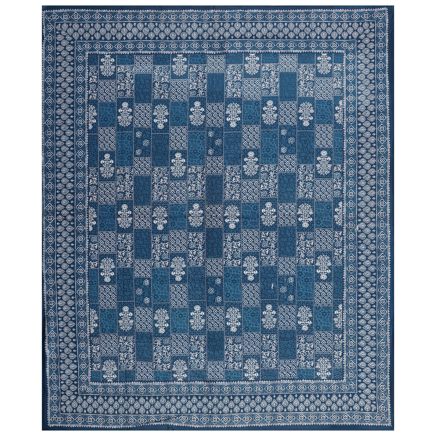100% Cotton King Size Bedsheet with 2 Pillow Cover