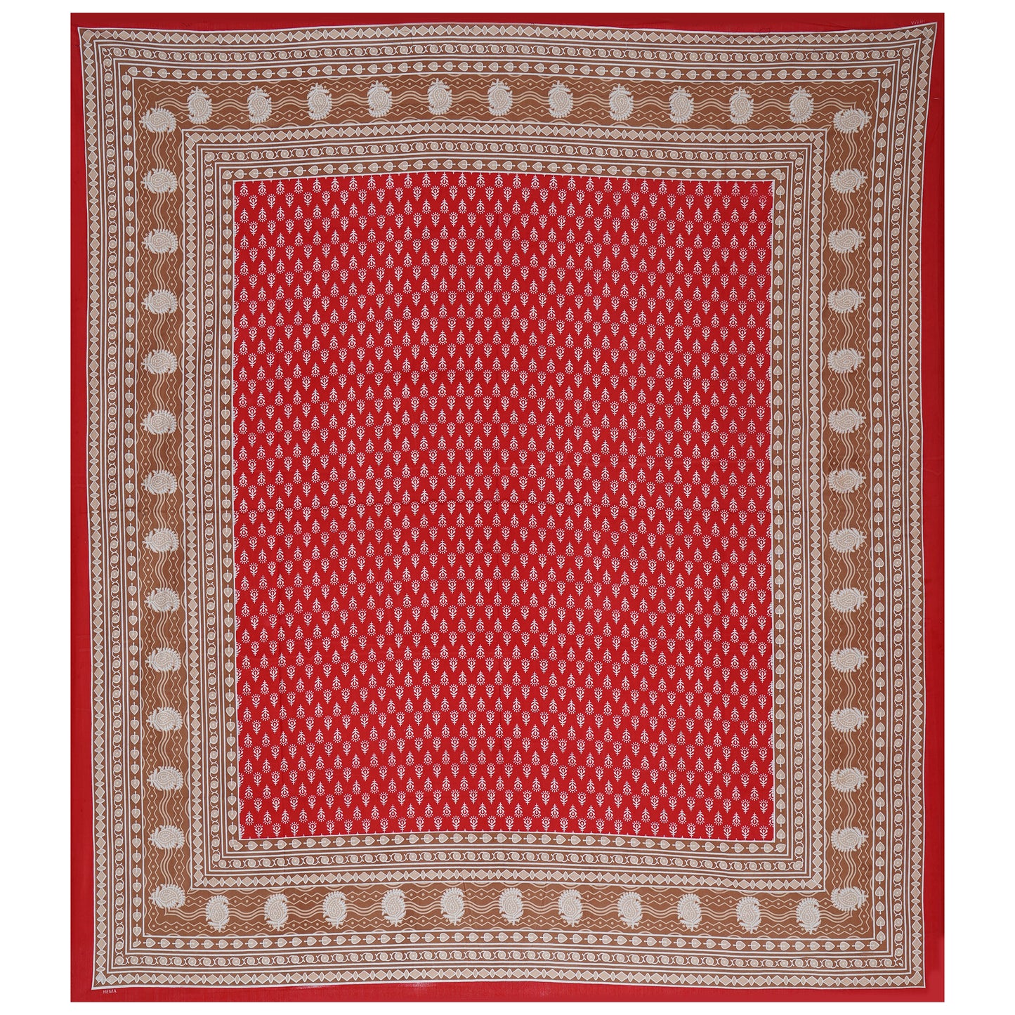 Jaipuri 100 % Cotton Double Size Bedsheet ( 280 TC ) www.jaipurtohome.com