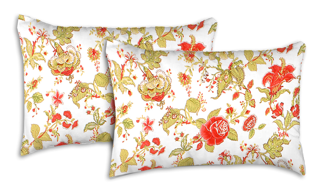 Jaipuri Bedsheet 100% Cotton Rajasthani Traditional Super King Size Bedsheet with 2 Pillow Cover 100*108 www,JaipurToHome.com