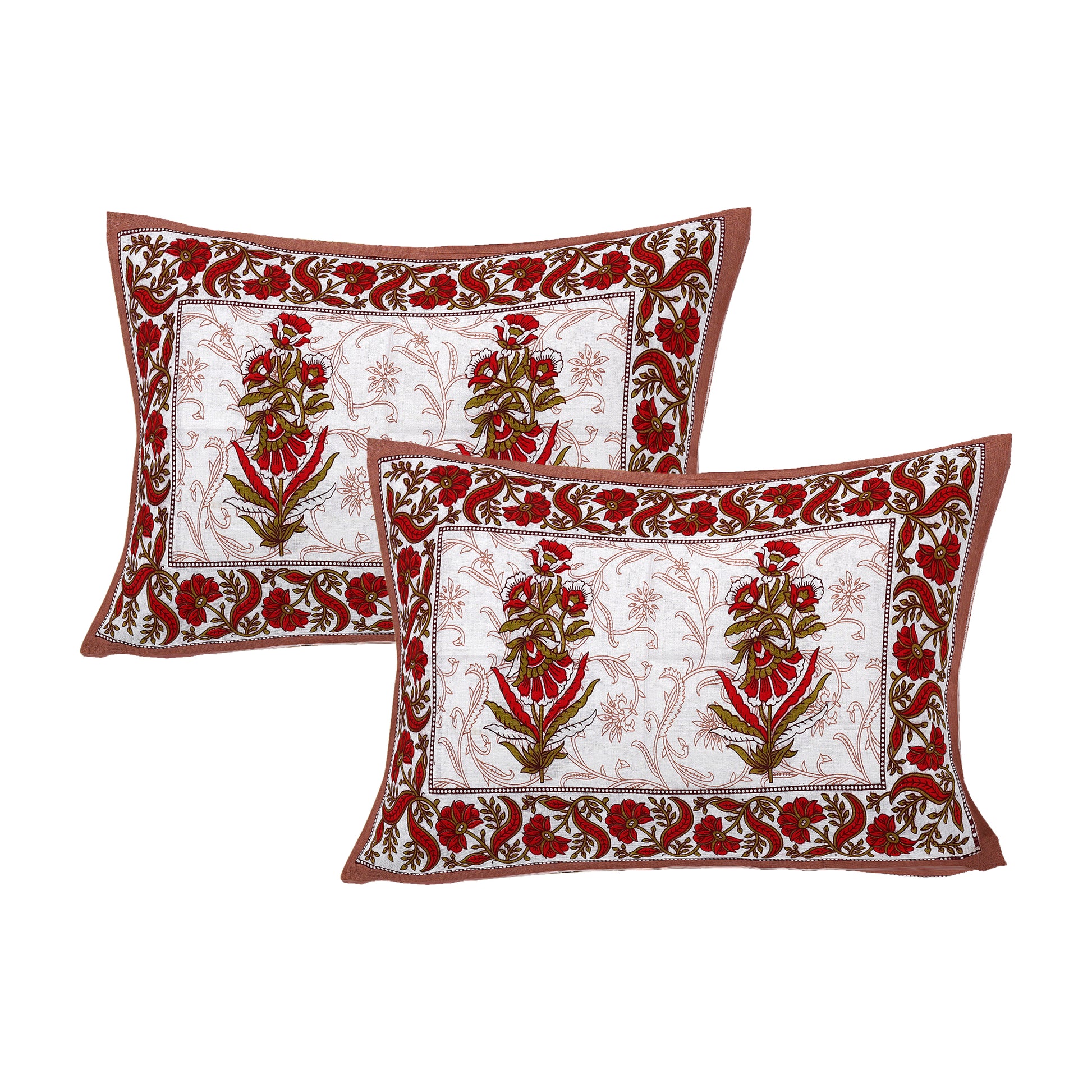 Jaipuri 100% Cotton Double Size Bedsheet ( 280 TC ) www.jaipurtohome.com