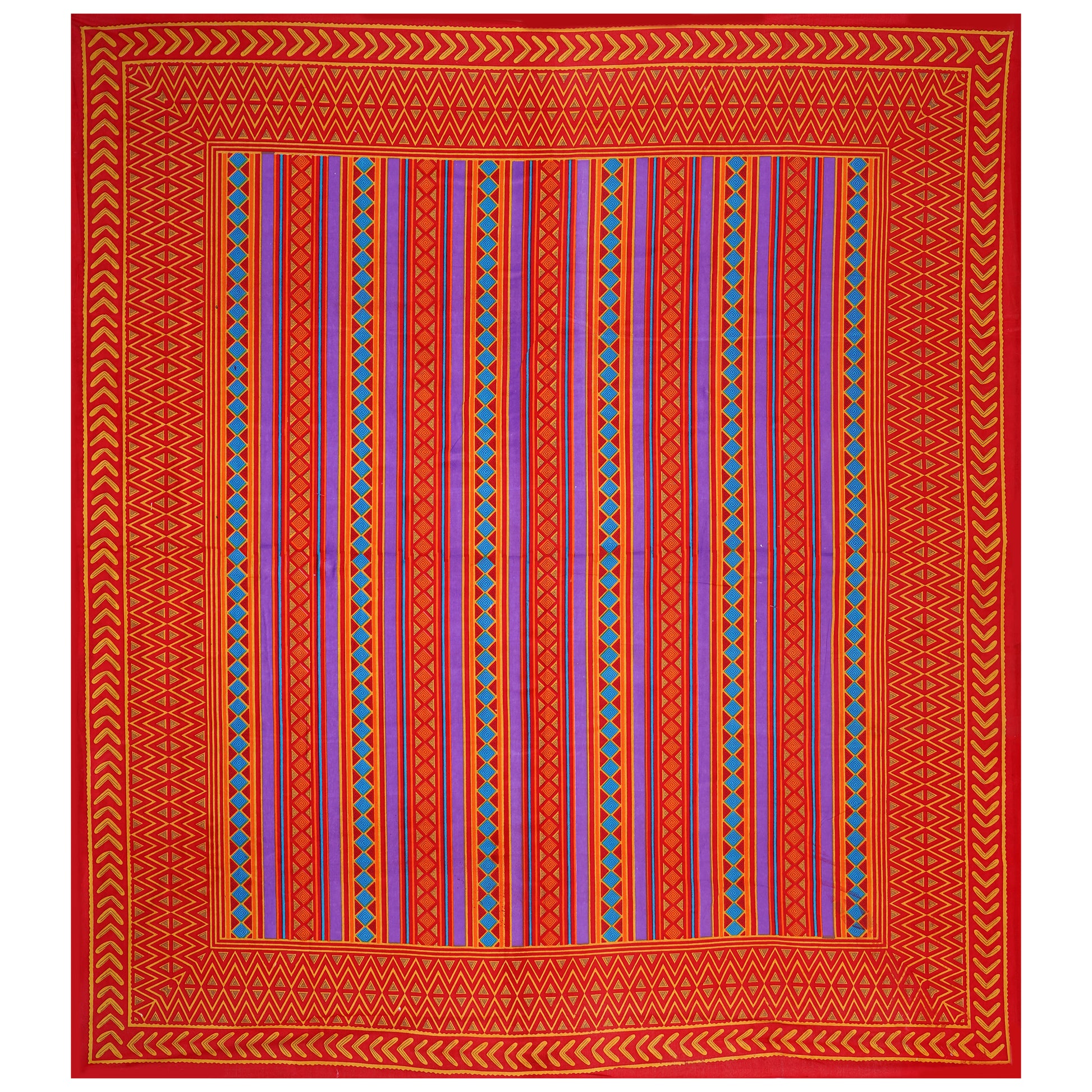 Jaipuri 100% Cotton Double Size Bedsheet with 2 Pillow Covers ( 280 TC ) JAIPUR PRINTS