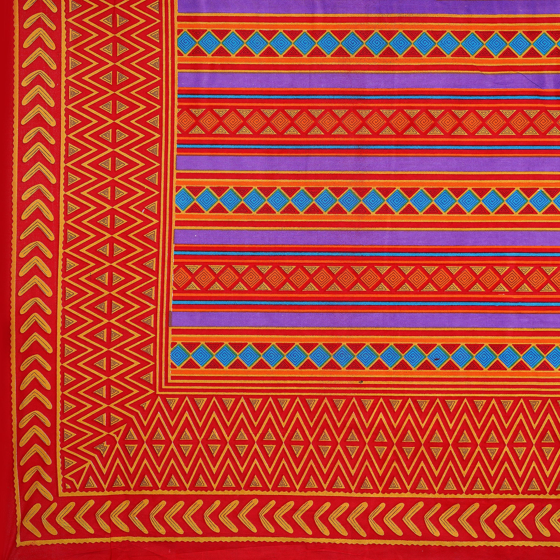 Jaipuri 100% Cotton Double Size Bedsheet with 2 Pillow Covers ( 280 TC ) JAIPUR PRINTS