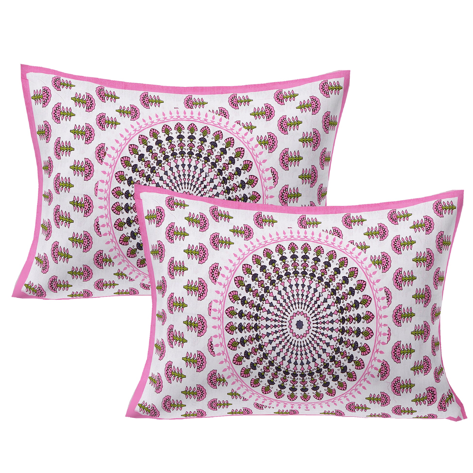 Jaipuri 100% Cotton Double Size Bedsheet ( 280 TC ) JAIPUR PRINTS