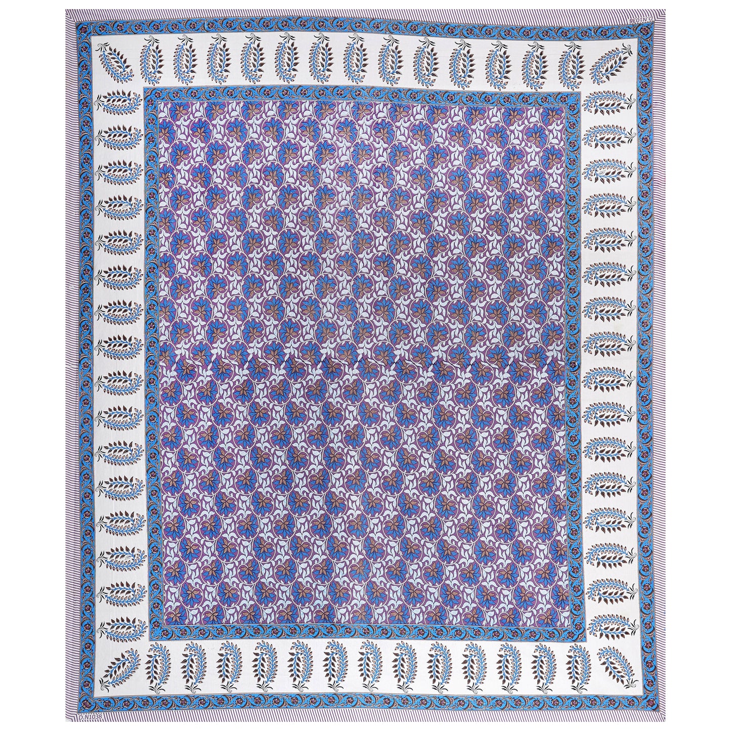 100% Cotton King Size Bedsheet with 2 Pillow Covers www.jaipurtohome.com