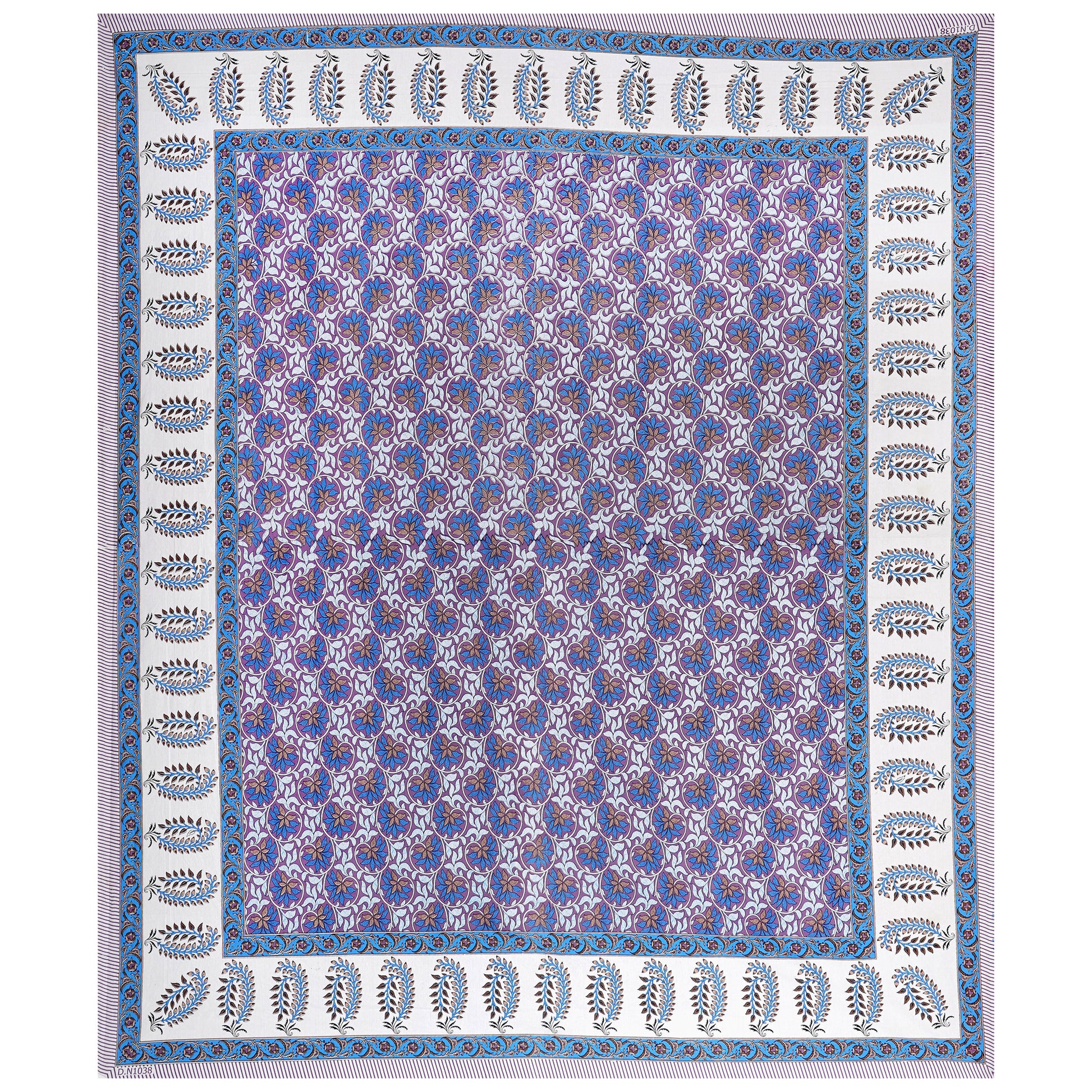 100% Cotton King Size Bedsheet with 2 Pillow Covers www.jaipurtohome.com
