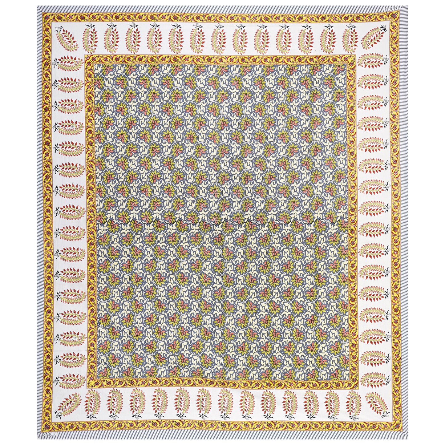100% Cotton King Size Bedsheet with 2 Pillow Covers www.jaipurtohome.com