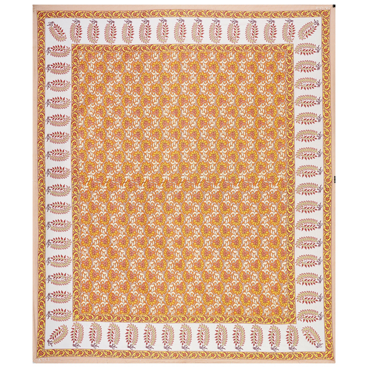 100% Cotton King Size Bedsheet with 2 Pillow Covers www.jaipurtohome.com