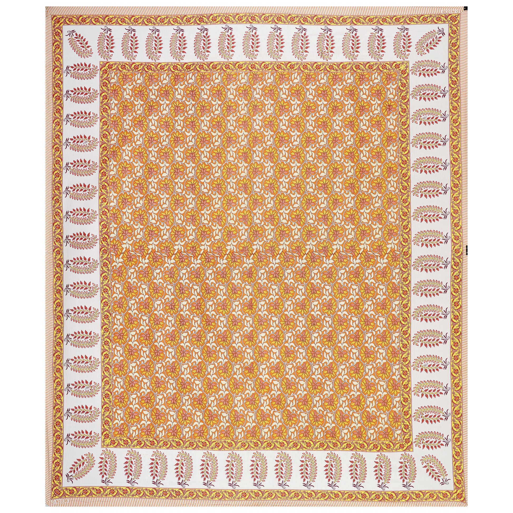 100% Cotton King Size Bedsheet with 2 Pillow Covers www.jaipurtohome.com