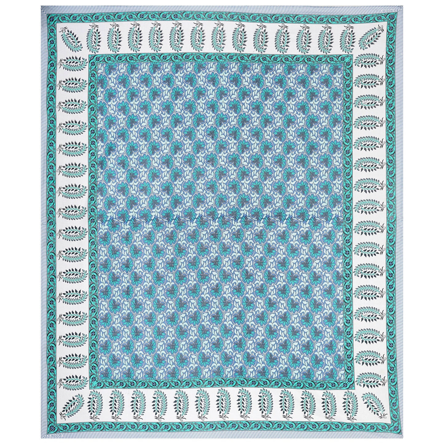 100% Cotton King Size Bedsheet with 2 Pillow Covers www.jaipurtohome.com