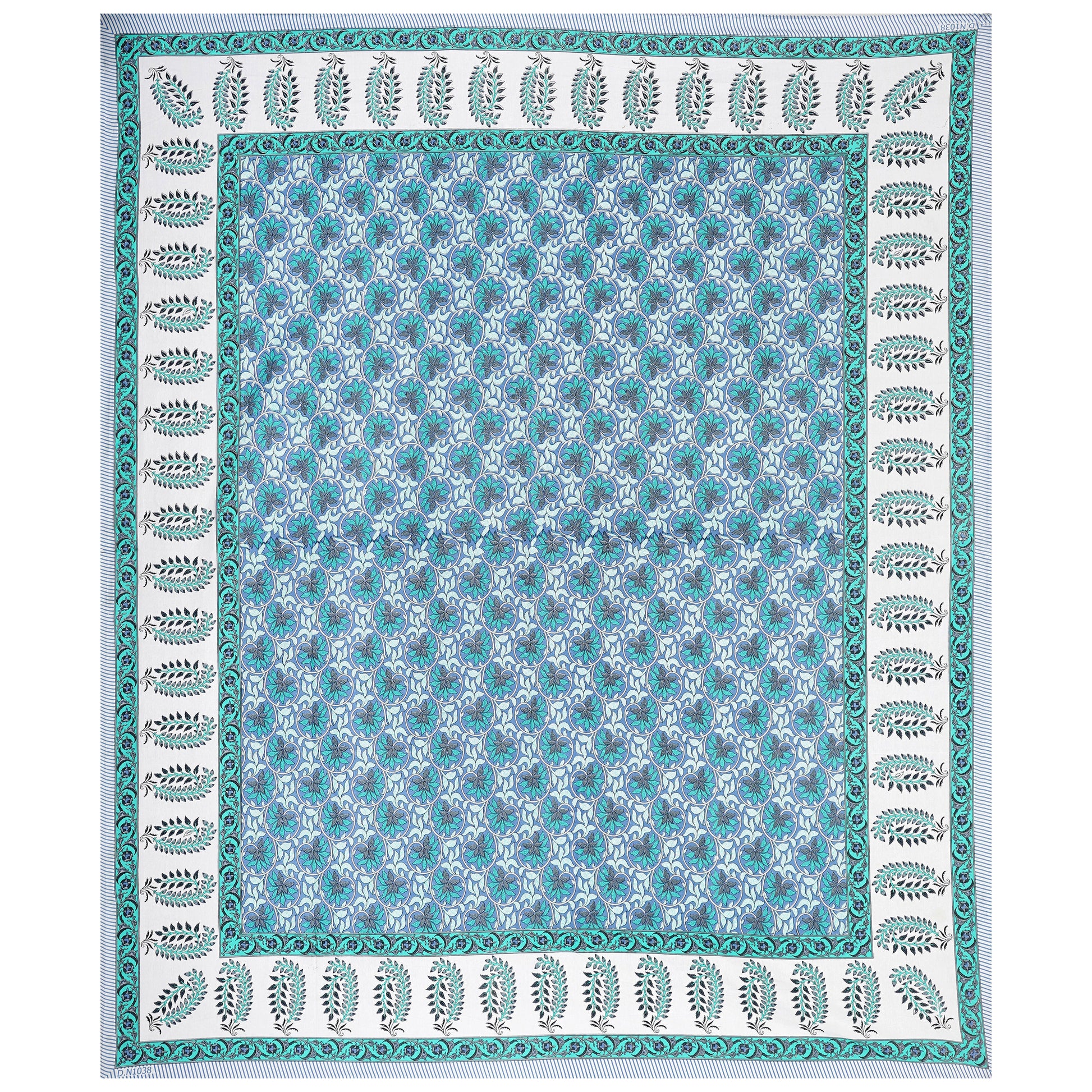 100% Cotton King Size Bedsheet with 2 Pillow Covers www.jaipurtohome.com