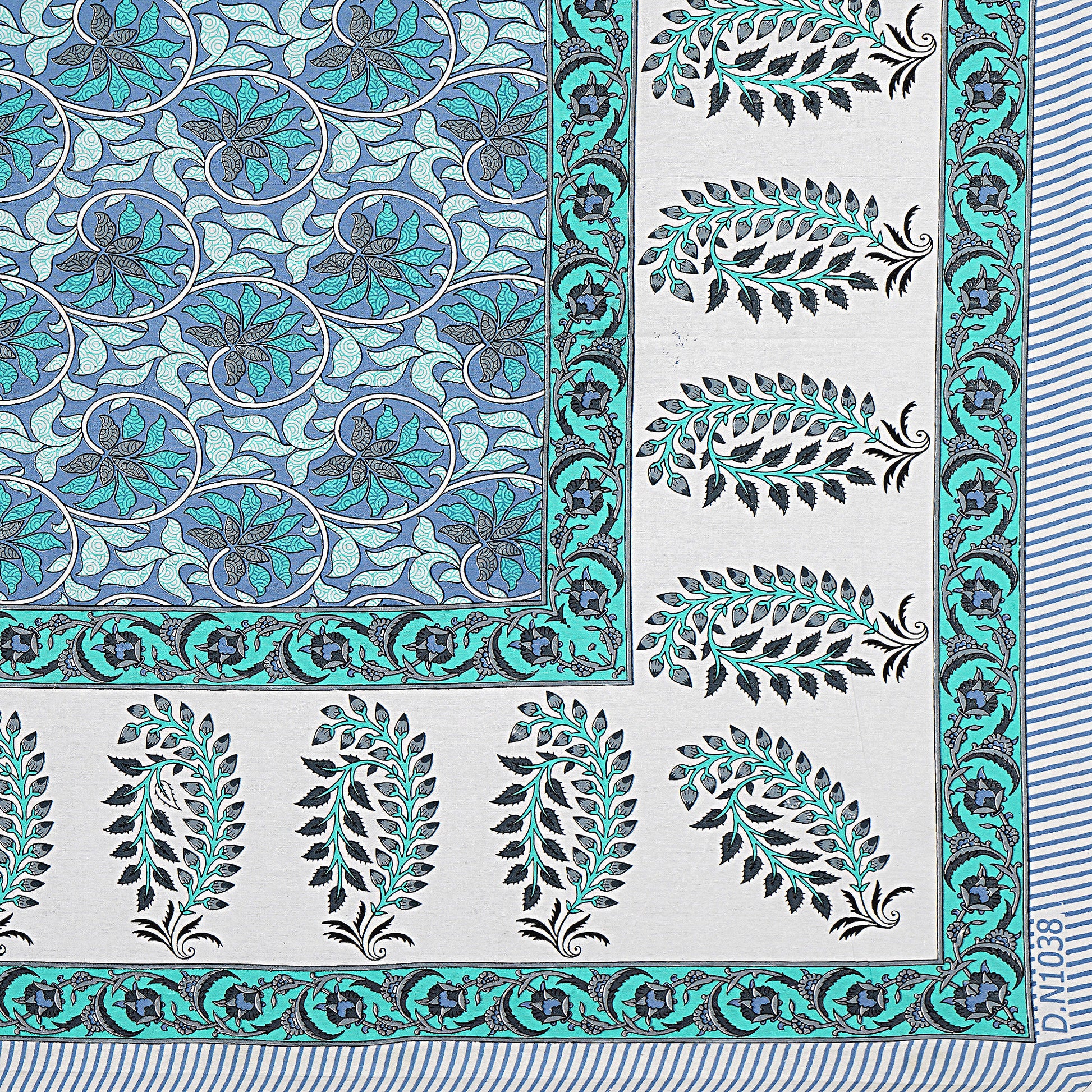 100% Cotton King Size Bedsheet with 2 Pillow Covers www.jaipurtohome.com