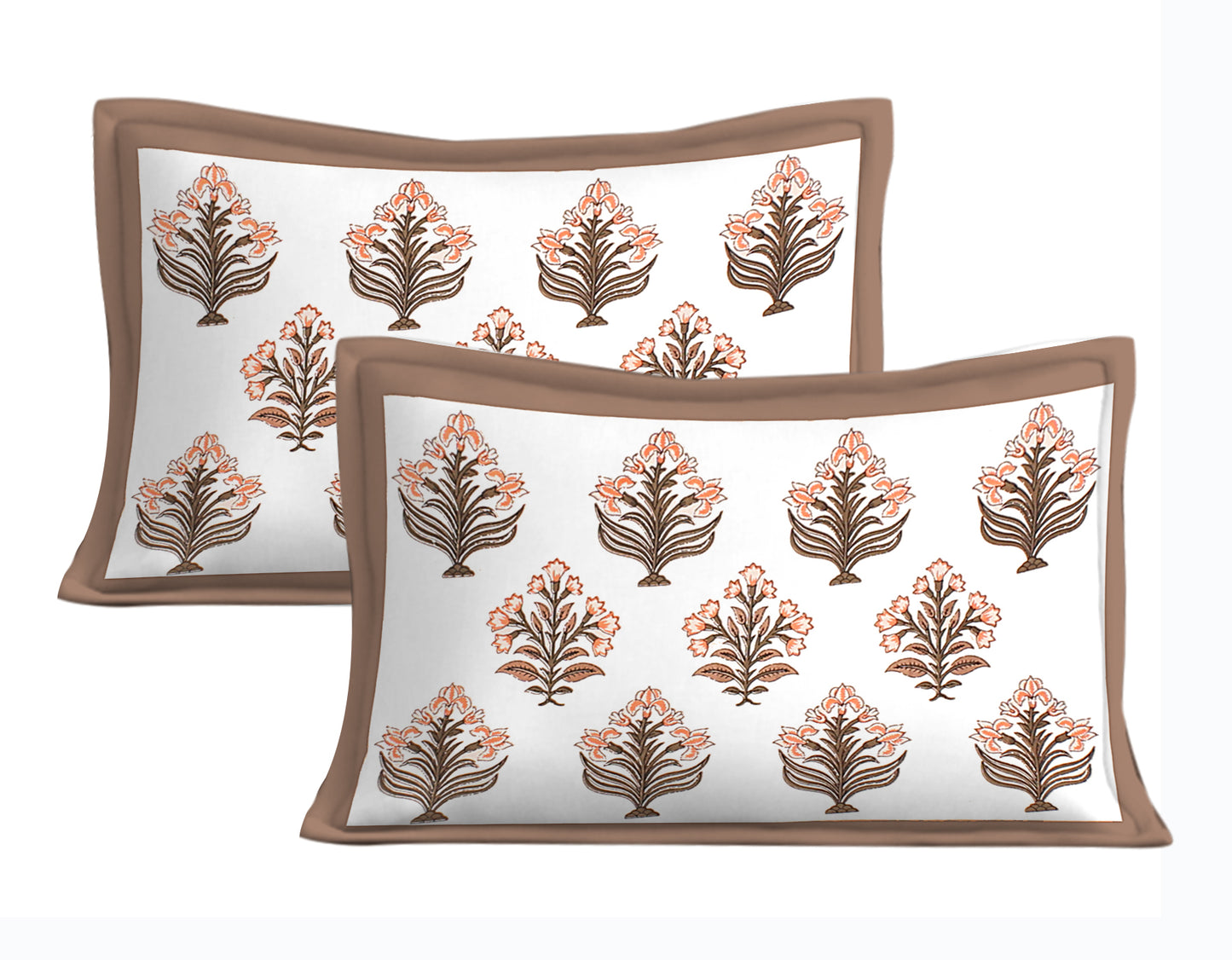 100% Cotton King Size Bedsheet with 2 Pillow Covers www.jaipurtohome.com