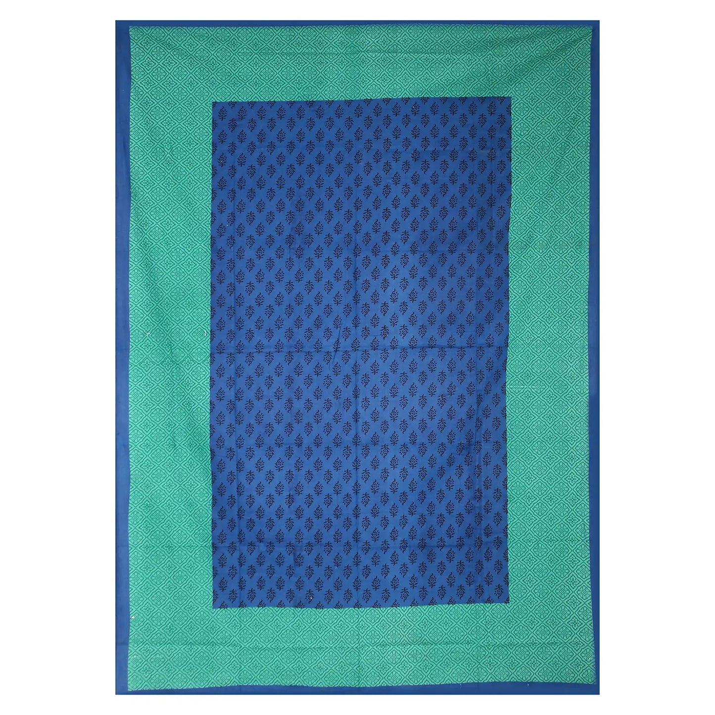 Jaipuri 100% Cotton Single Bedsheet Jaipur To Home