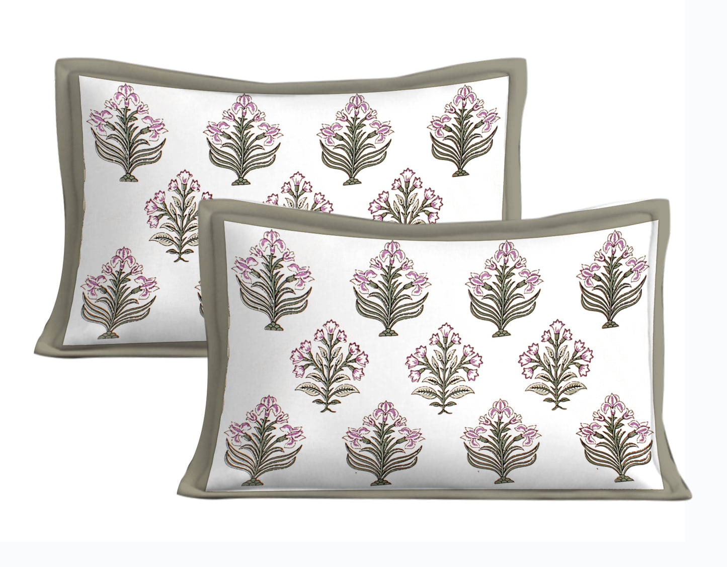 100% Cotton King Size Bedsheet with 2 Pillow Covers www.jaipurtohome.com