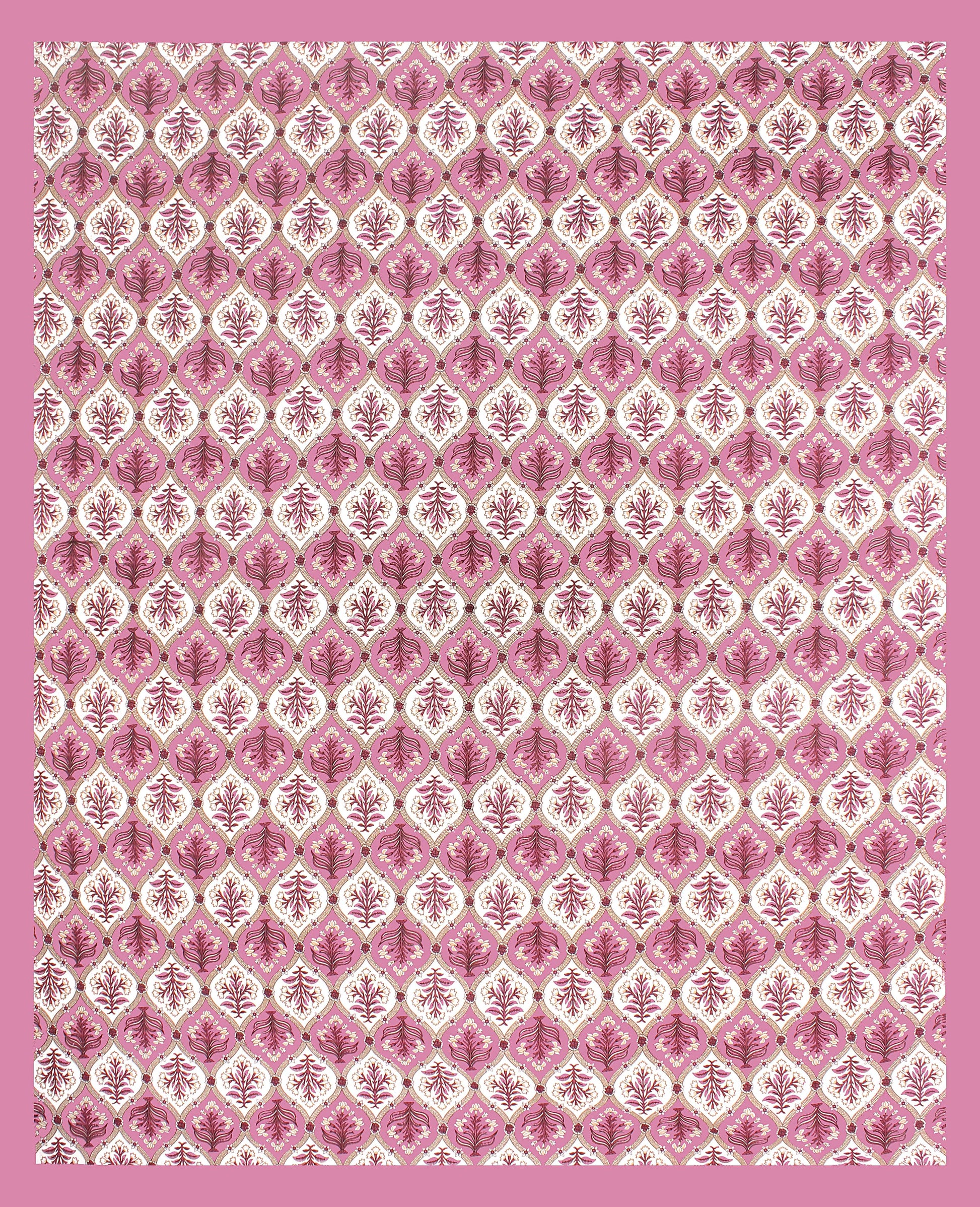 100% Cotton King Size Bedsheet with 2 Pillow Covers www.jaipurtohome.com