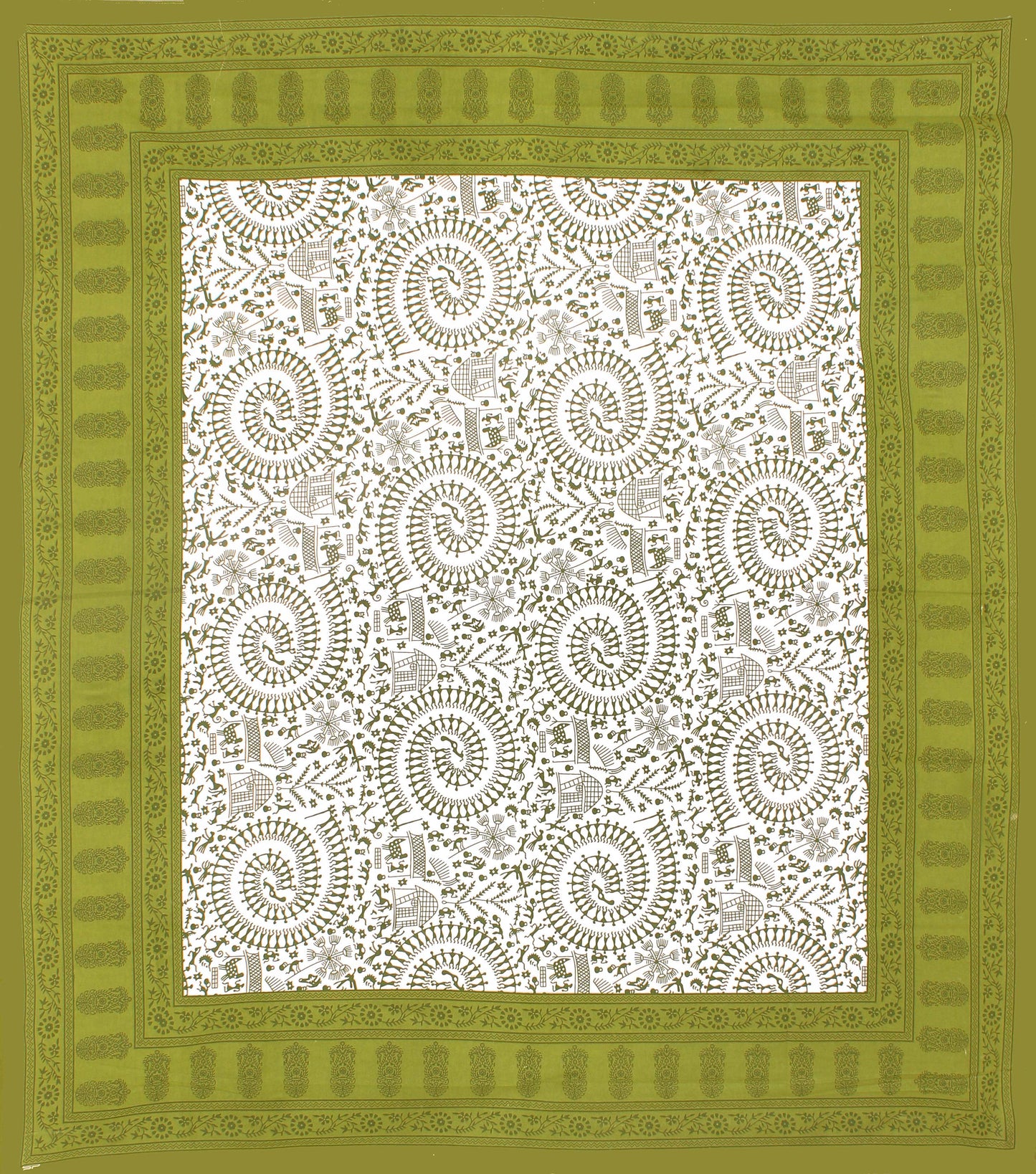100% Cotton Bedsheet 280-TC Cotton Queen Size Bedsheet With 2 Pillow Cover's www.jaipurtohome.com